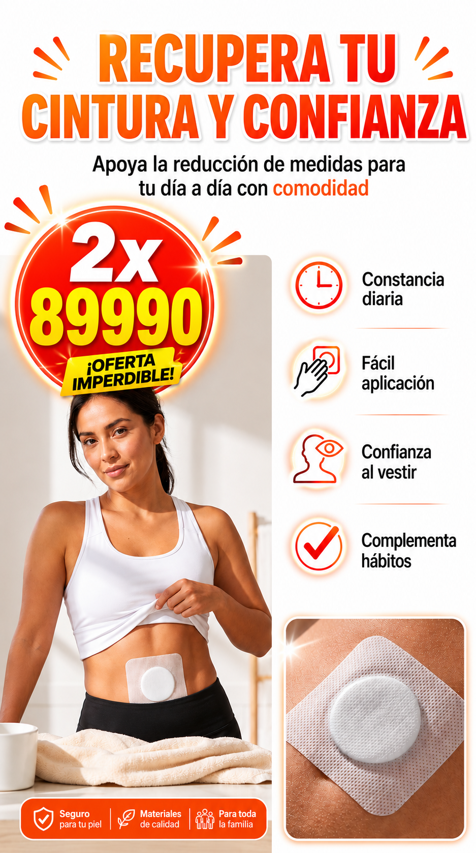 🔥Parches🔥 X30 - PREMIUM - !OFERTA SOLO HOY! 2x1 + envío GRATIS