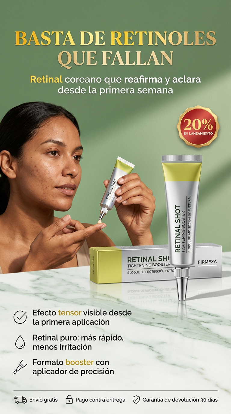 Retinal Shot - Fórmula Coreana con Retinol 2x1 OFERTA ESPECIAL!