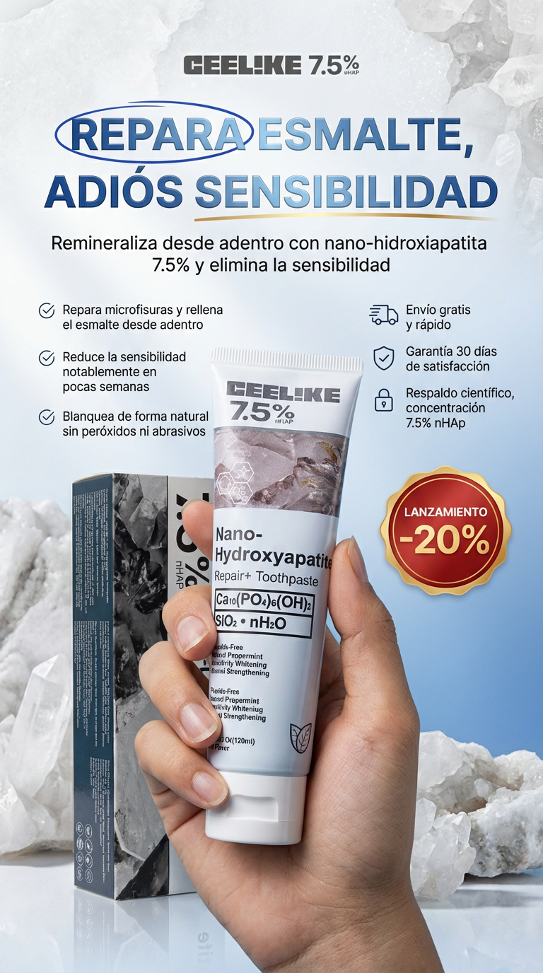 Ceelike Nano-Hydroxyapatite 7.5% – Pasta Dental Reparadora - ! LLEVA DOS POR UN PRECIO ESPECIAL!