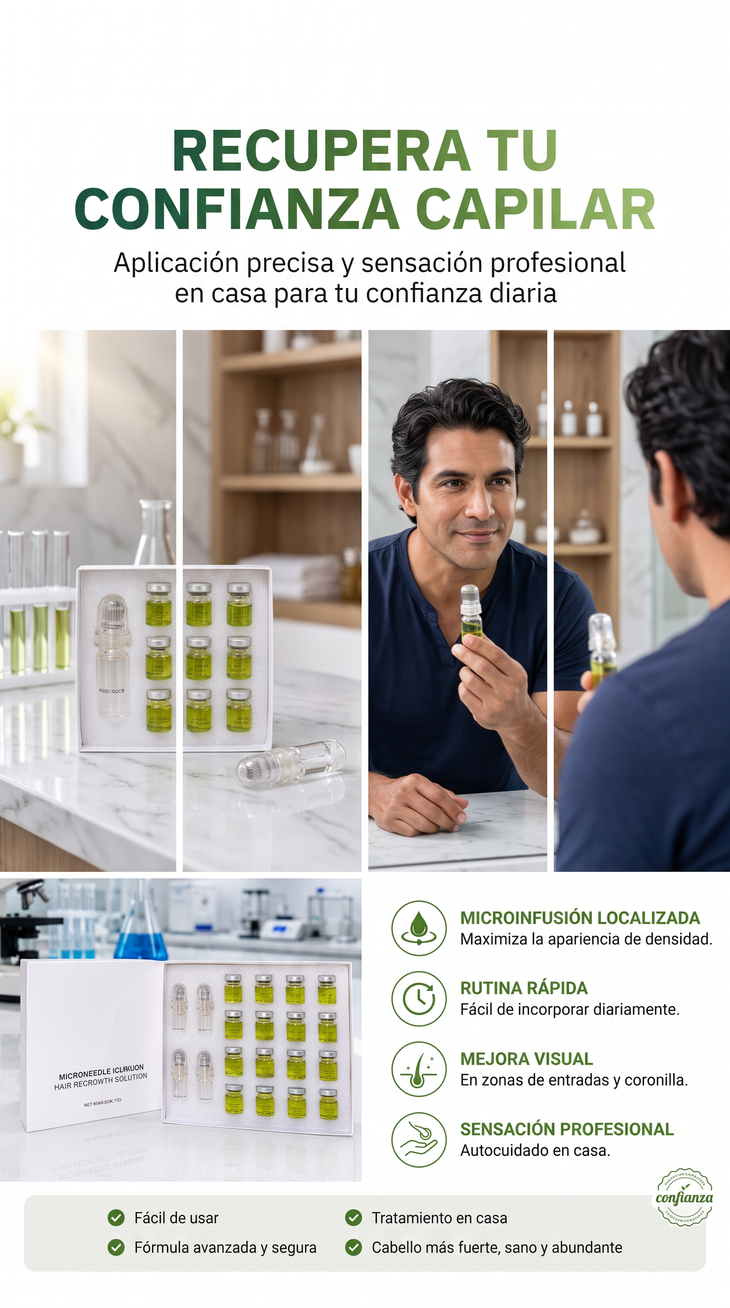 🇺🇸 Kit capilar Tratamiento X9 meses🔥- !OFERTA SOLO HOY! +CAJA DE SEGURIDAD GRATIS
