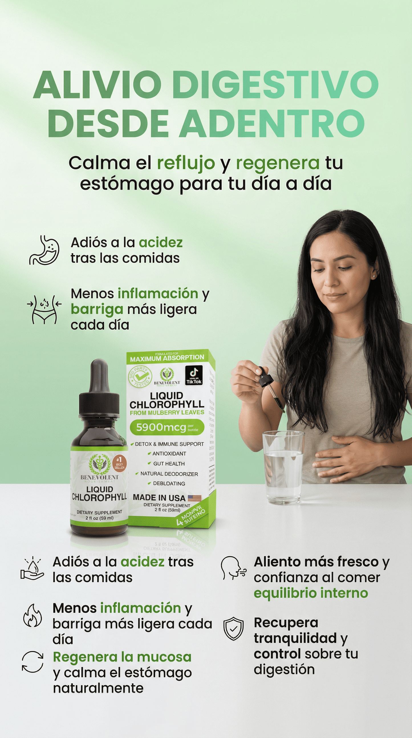 Gotas BENEVOLENTE- Adiós reflujo y gastritis! OFERTA 2X1!