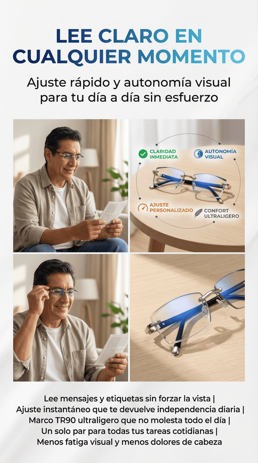 Gafas Aumento inteligente PRO -  OFERTA 2X1 + ESTUCHE Y PAÑO