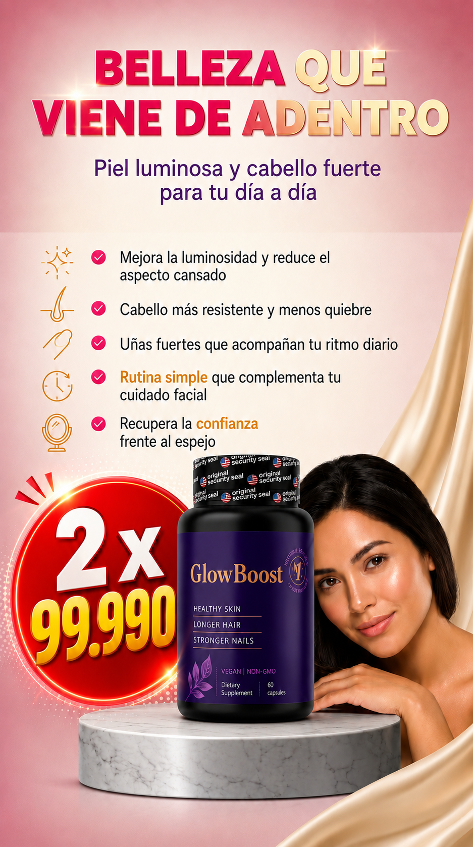 🇺🇸GlowBoost🇺🇸: SOLO HOY ✨!OFERTA ESPECIAL 2x1 !+OBSEQUIO GRATIS