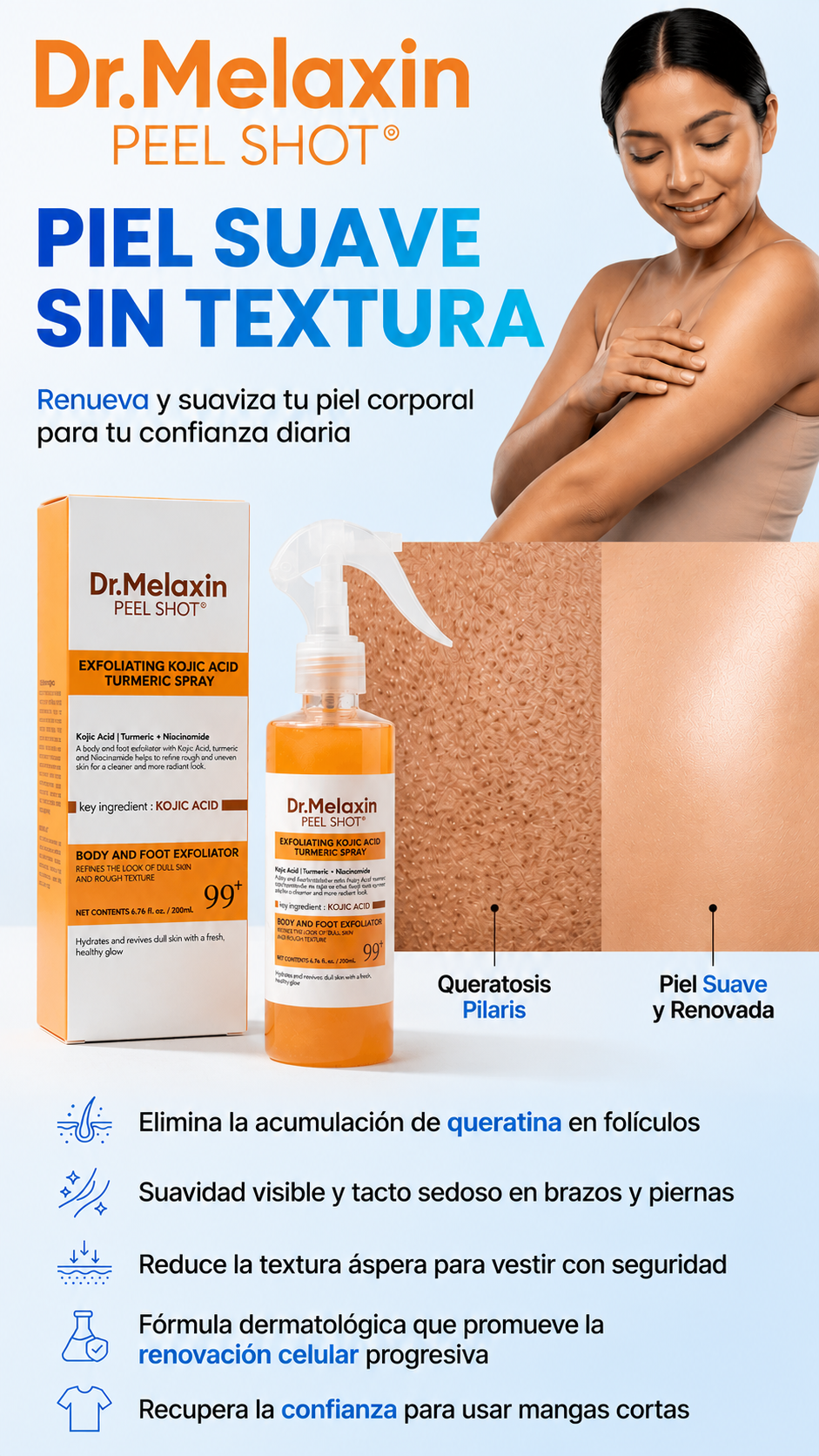 🇺🇸Dr. Melaxin Peel Shot Spray🇺🇸 ORIGINAL-!SUPER OFERTA:  PRECIO ESPECIAL SI LLEVAS 2 !+ envío GRATIS