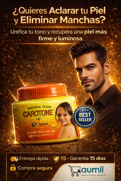 CAROTONE™ Crema aclaradora para HOMBRES! y MUJERES 135 ml