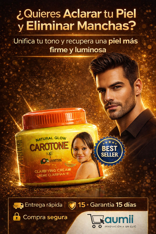CAROTONE™ Crema aclaradora para HOMBRES! y MUJERES 135 ml