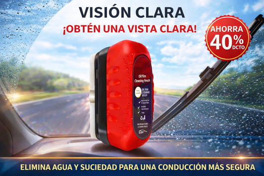 Clear Vision™ PRO, el cepillo antiempañante que está cambiando la vida de los conductores.