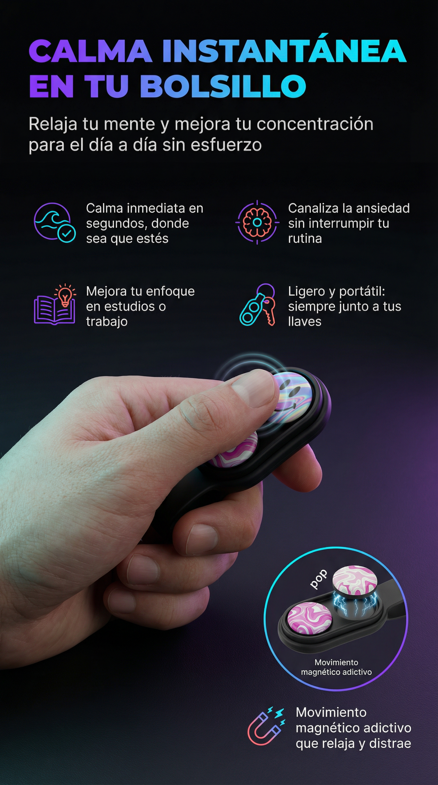 Fidget Key™ PAGA 1 LLEVA 2!