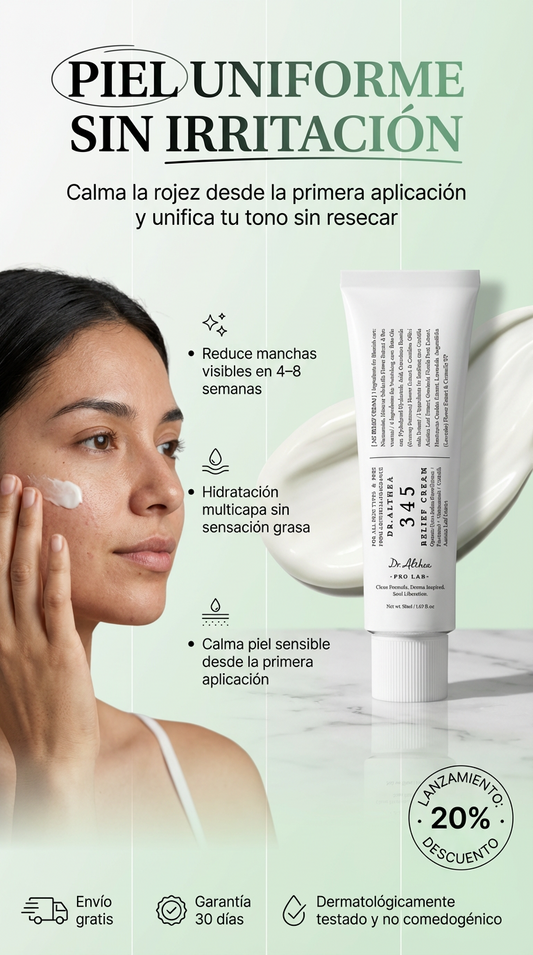 Crema Dr. Althea 345 - Adiós a las irregularidades en tu piel-COMPRA 2 POR UN 1 PRECIO ESPECIAL!