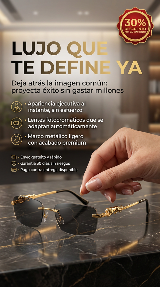Gafas Jaguar CARTIER Fotocromaticas - !COMPRA DOS POR UN PRECIO ESPECIAL- OFERTA SOLO POR HOY!