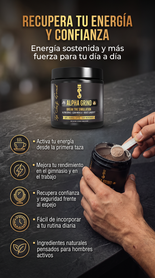 🔥Alpha Grind Coffe🔥- !OFERTA SOLO HOY!  2x1 + REGALO GRATIS