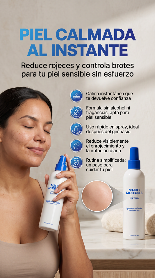 🫧Magic Molecule Spray De Acido Hipocloroso 🇺🇸-  IMPORTADO + OBSEQUIO SORPRESA
