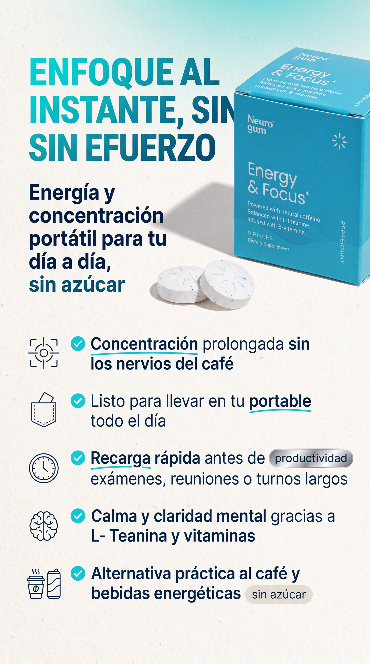 🔥 Neuro Mints x90🔥- !OFERTA SOLO HOY! 2x1 + envío GRATIS