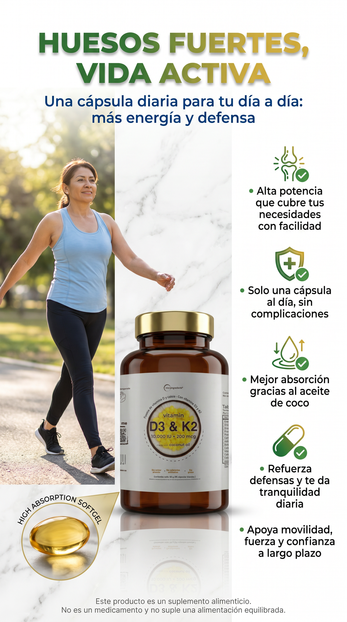 Vitamina D3+K2 en softgel – 🇺🇸  2x1 -!!OFERTA VALIDA SOLO POR HOY!!